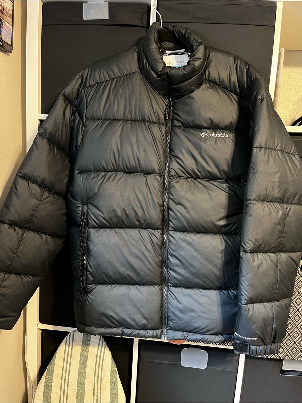 Columbia Black Men's Quilted Puffer Jacket